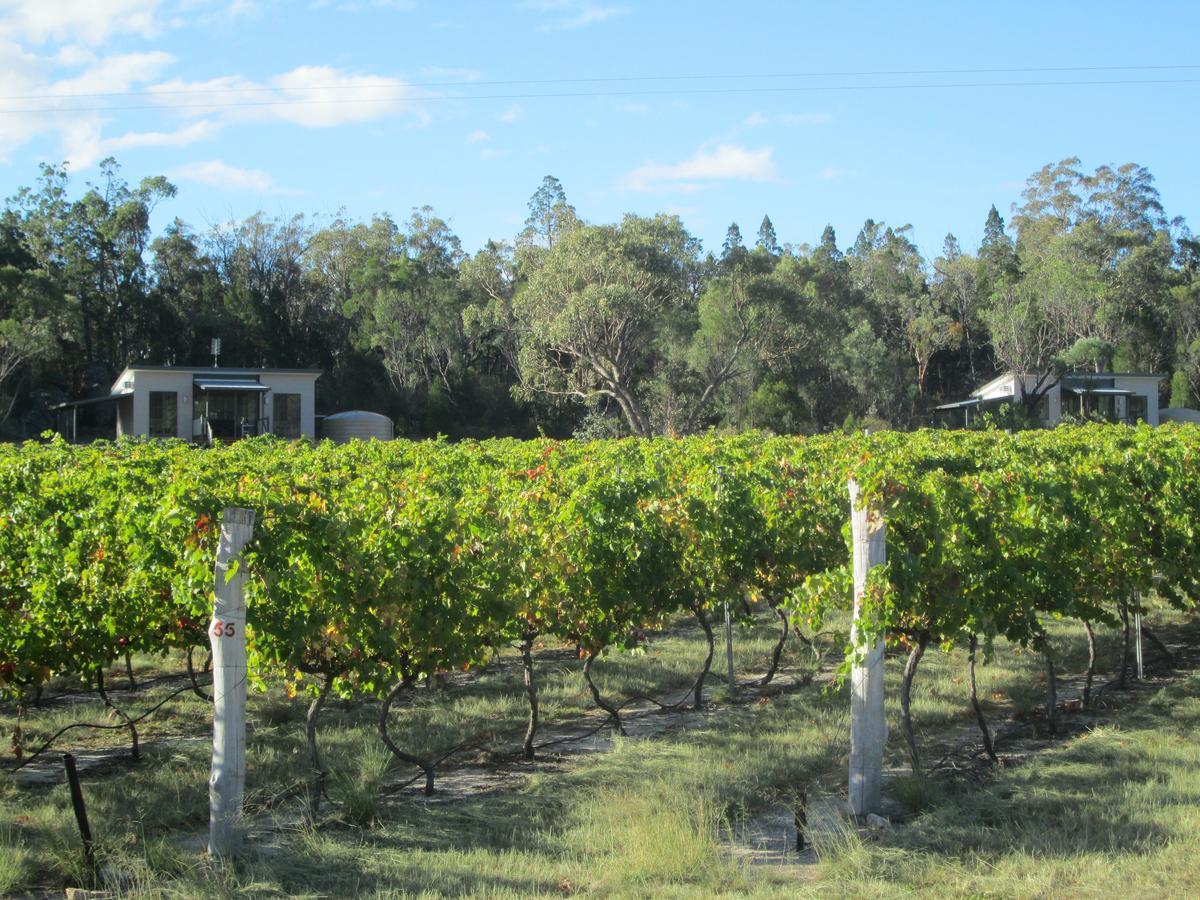 באלנדין Just Red Wines Cabins מראה חיצוני תמונה